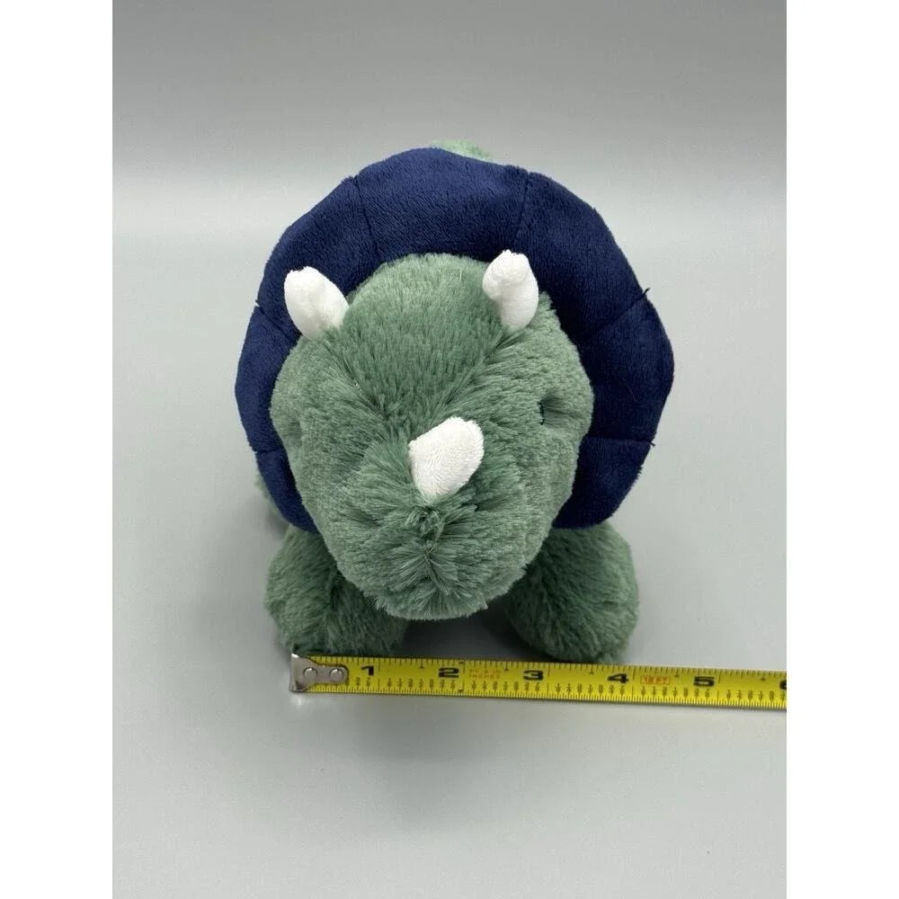 Carters Just One You Dinosaur Plush Green Triceratops Stuffed lovey #68340